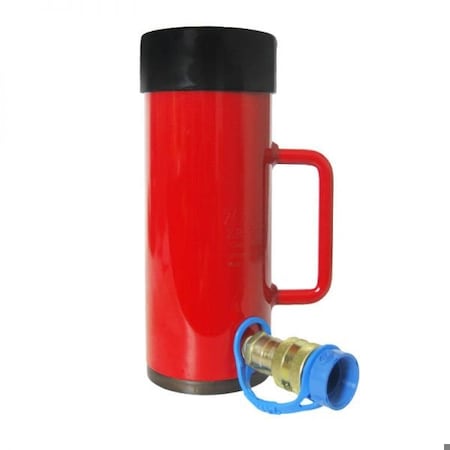 Zinko ZRH-204 Single Acting Cylinder, Hollow Plunger, 20 ton, 4in Stroke Min. Height 9.53in 21H-204